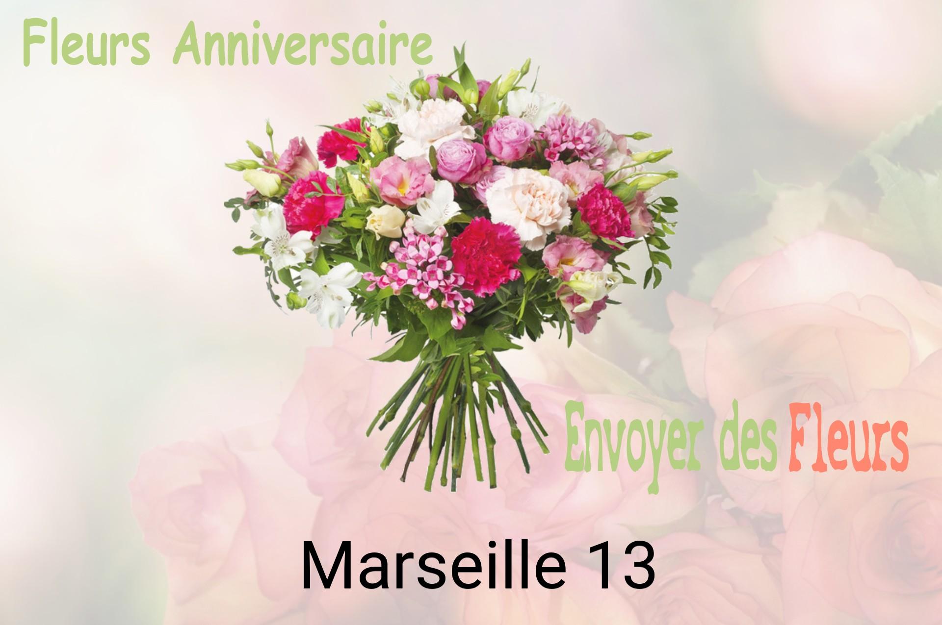 Bouquet de fleurs d’anniversaire livré à Marseille-13